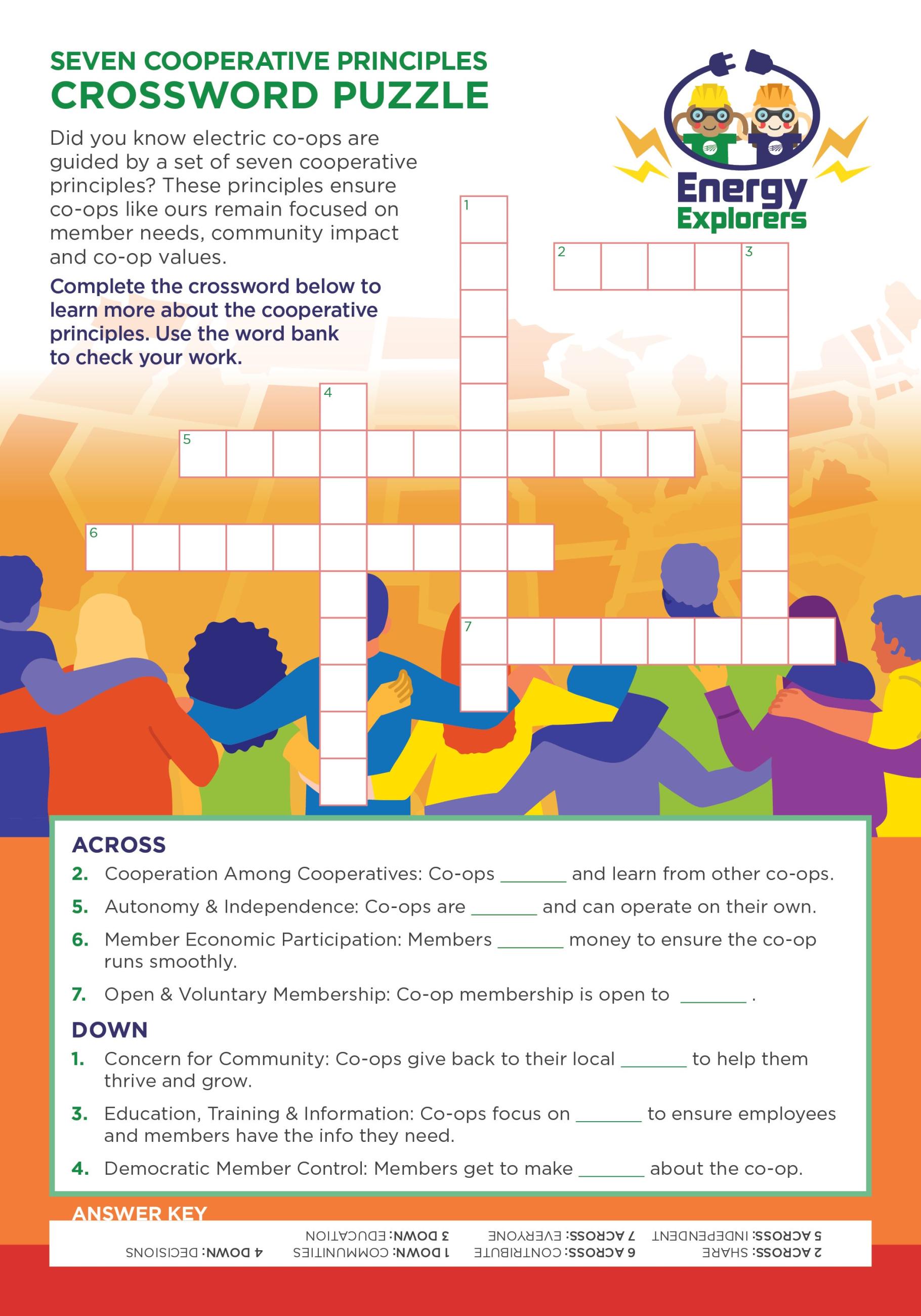 crossword puzzle
